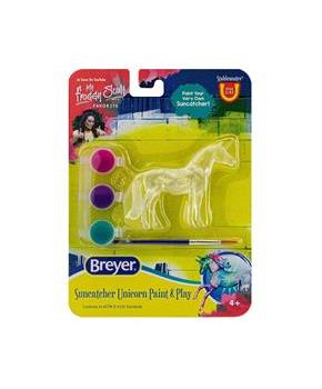 Breyer Suncatcher Unicorn Paint & Play DIY Set | Warmblood Mare