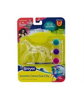 Breyer Suncatcher Unicorn Paint & Play DIY Set | Walking Thoroughbred