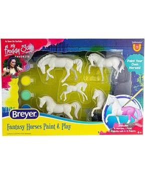 Breyer Fantasy Horses Paint & Play DIY Set | 5 Model Horses