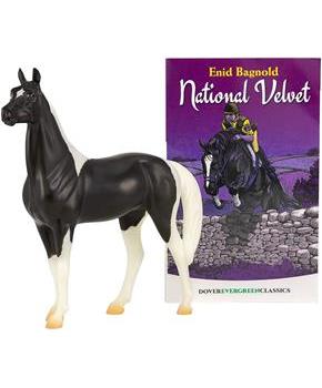 Breyer Breyer Freedom Series 1:12 Scale National Velvet Horse and Book Set