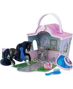 Breyer Li'l Beauties Fashion Horse Playset | Shimmer's Grooming Salon