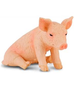 CollectA Farm Life Collection Miniature Figure | Sitting Piglet