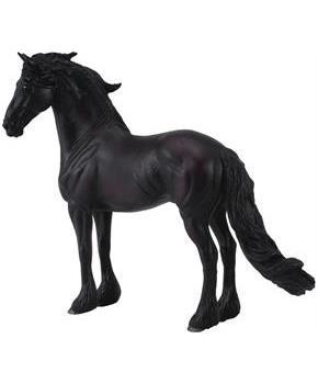 Breyer 1:18 Corral Pals Horse Collection: Friesian Stallio