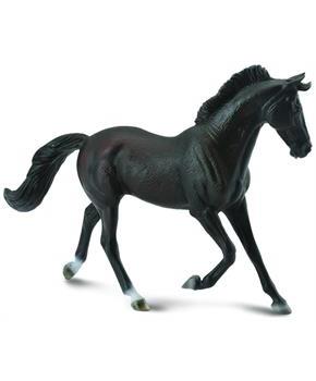 Breyer 1:18 CollectA Model Horse: Black Thoroughbred Mare