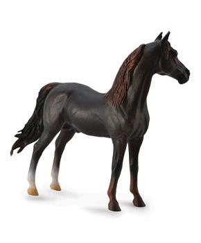 Breyer 1:18 CollectA Model Horse: Chestnut Morgan Stallion