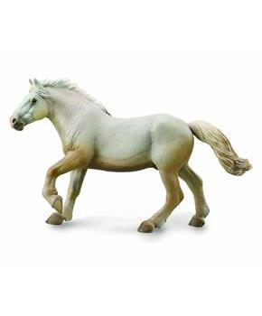 Breyer CollectA 1:18 Scale Model Horse | American Cream Draft Stallion
