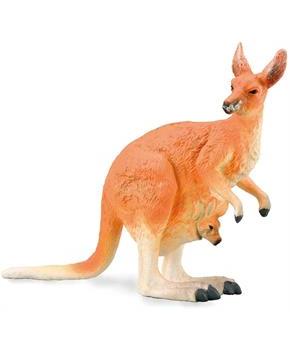 CollectA Wildlife Collection Miniature Figure | Kangaroo with Joey