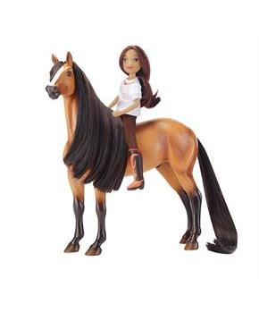 Spirit Riding Free 1:12 Classics Model Horse Set: Spirit and Lucky