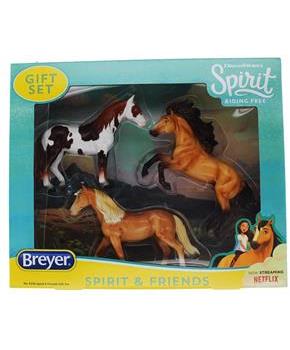 Breyer Spirit Riding Free Spirit & Friends Model Horse Gift Set