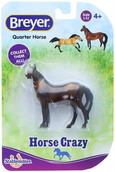 Breyer Stablemates Horse Crazy 1:32 Scale Model Horse | Quarter Horse