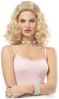 Sexy City Girl Adult Costume Wig | Mixed Blonde