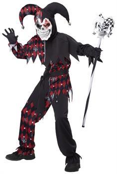 Sinister Jester Child Costume