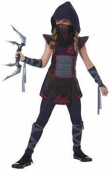 Fearless Ninja Girl&#39;s Child Costume