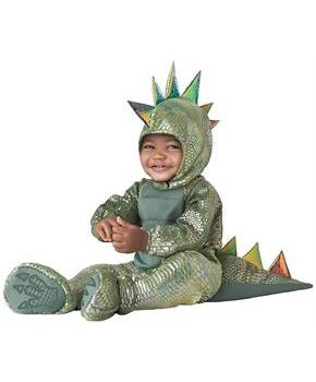 Lil Poop-A-Saurus / Infant Green Costume
