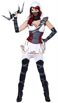 Adult Sexy Ninja White Costume