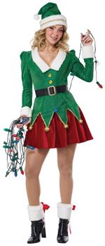 Very Merry Elf Adult Costume