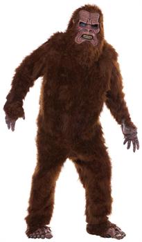 Deluxe Big Foot With Premium Fur Adult Costume | One Size Fits Most