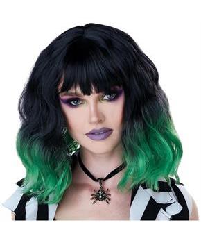 Miss Behaving Wig Green