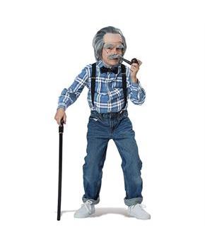Old Man Child Costume Kit