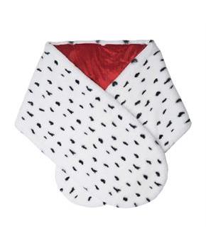 Faux Dalmatian Stole Adult Costume Accessory