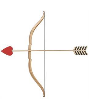 Mini Bow and Heart Arrow Adult Costume Accessory