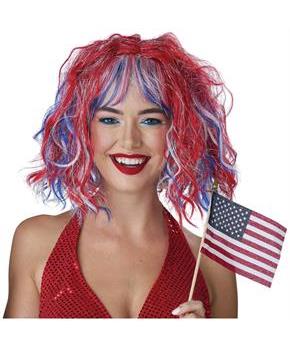 Miss Firecracker Adult Costume Wig | One Size Fits Most
