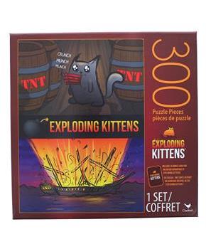 Exploding Kittens TNT 300 Piece Jigsaw Puzzle