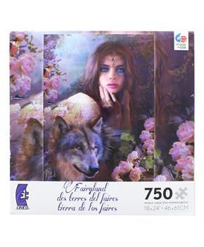 Fairyland Midnight Rose 750 Piece Jigsaw Puzzle