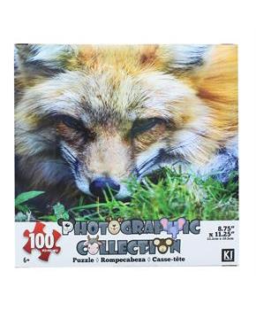 Fox 100 Piece Photographic Collection Jigsaw Puzzle