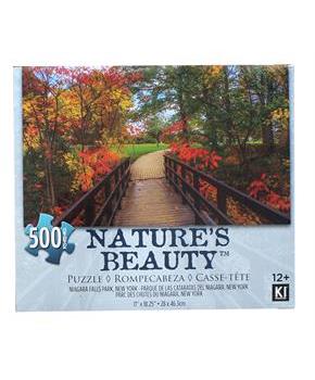 Bridge 500 Piece Natures Beauty Jigsaw Puzzle