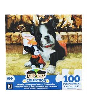 French Bulldogs 100 Piece Juvenile Collection Jigsaw Puzzle