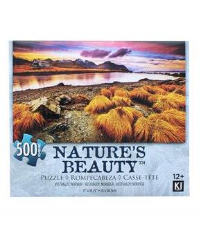 Vestvagoy Norway 500 Piece Natures Beauty Jigsaw Puzzle
