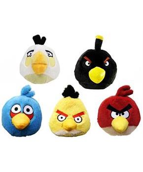 Angry Birds 8" Plush Assortment: Set of 5 Birds