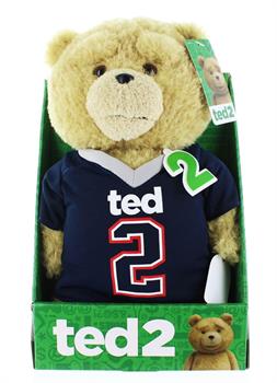 Ted 2 11" Talking Plush Ted In Football Jersey (Rated R)