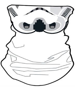 Star Wars Stormtrooper Neck Gaiter | One Size