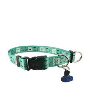 Adventure Time BMO Faces Adjustable Nylon Dog Collar