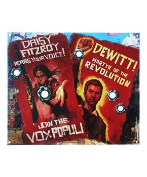 Bioshock Vox Revolution 9"x12" Tin Sign