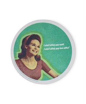 Single Retro Cork Drink Coaster - I Donâ€™t Drink Anymore/Any Less