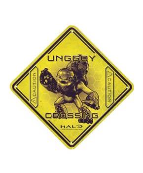 Halo Unggoy Crossing Tin Sign