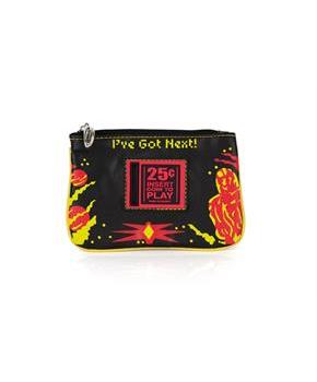 Midway Arcade Games Defender Themed Zippered Coin Purse & Mini Cash Wallet