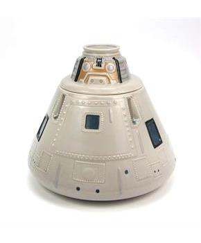NASA Apollo Capsule Ceramic Cookie Jar