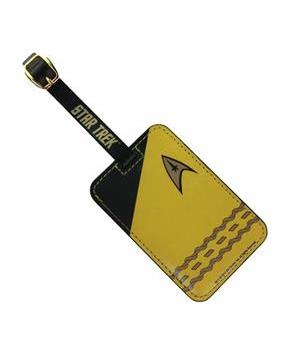 Star Trek Gold Uniform Luggage Tag