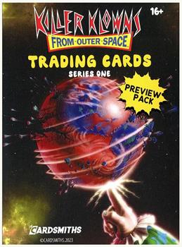 Killer Klowns Series 1 Trading Card Preview Pack | 3 Cards