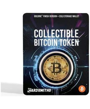 Collectible Bitcoin 39mm Goldine Cold Storage Token