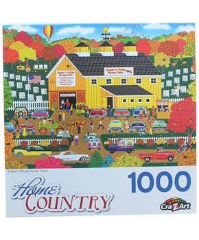 Sweet N Sticky Honey Farm 1000 Piece Jigsaw Puzzle