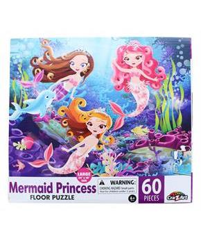Mermaid Princess 60 Piece Kids Jigsaw Puzzle