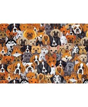Dogs and more Dogs 100 Piece Cra-Z Difficult Jigsaw Puzzle