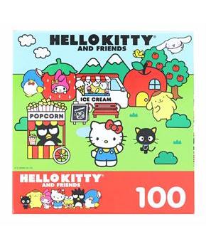 Hello Kitty 100 Piece Jigsaw Puzzle | Hello Kitty and Friends Park
