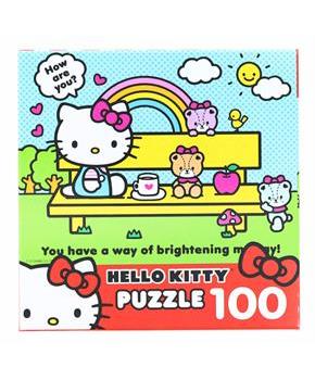 Hello Kitty 100 Piece Jigsaw Puzzle | Hello Kitty and Teddy Bear Friends