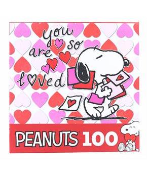 Peanuts Valentines Day 100 Piece Jigsaw Puzzle